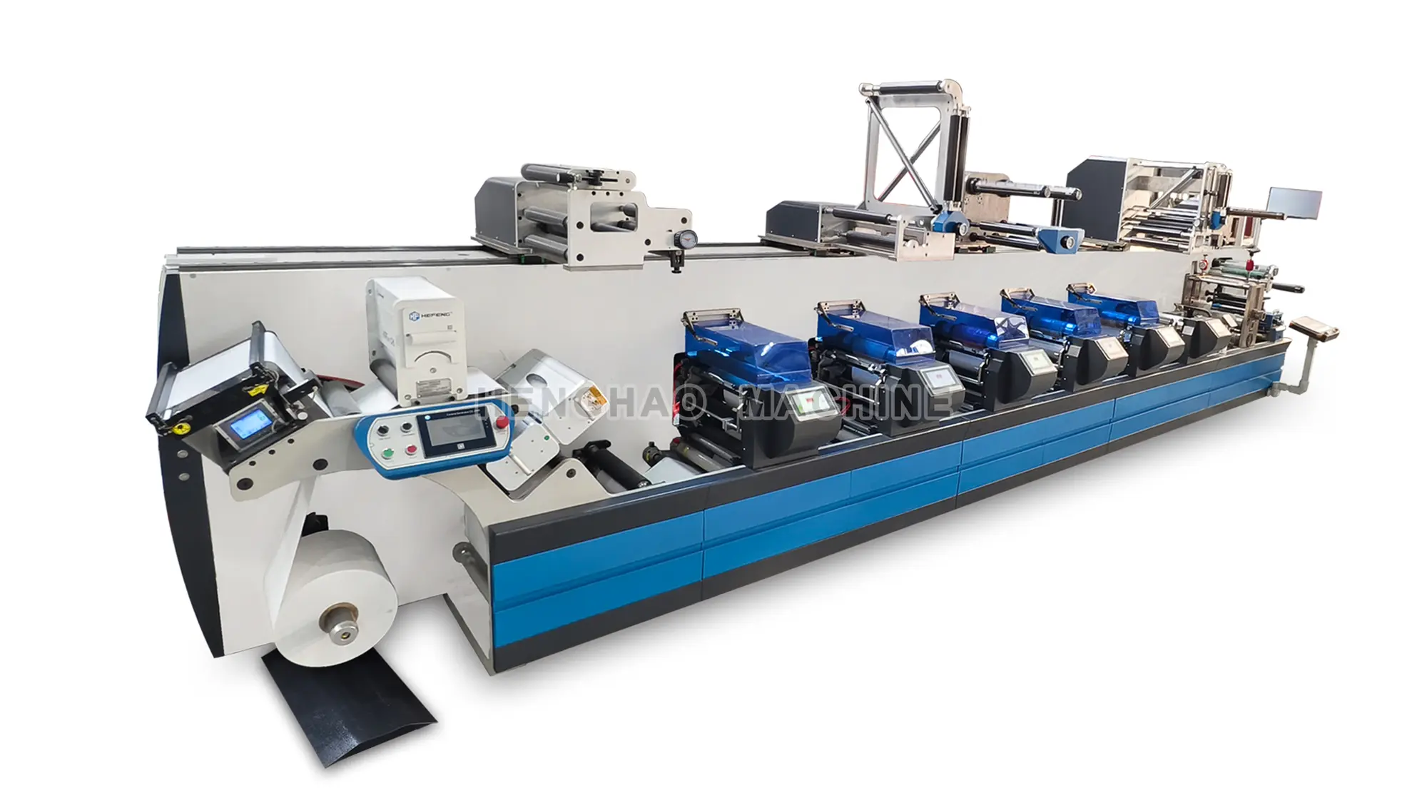 Machine Flexo à 6 Couleurs pour Impression d'Étiquettes HJZ-370B