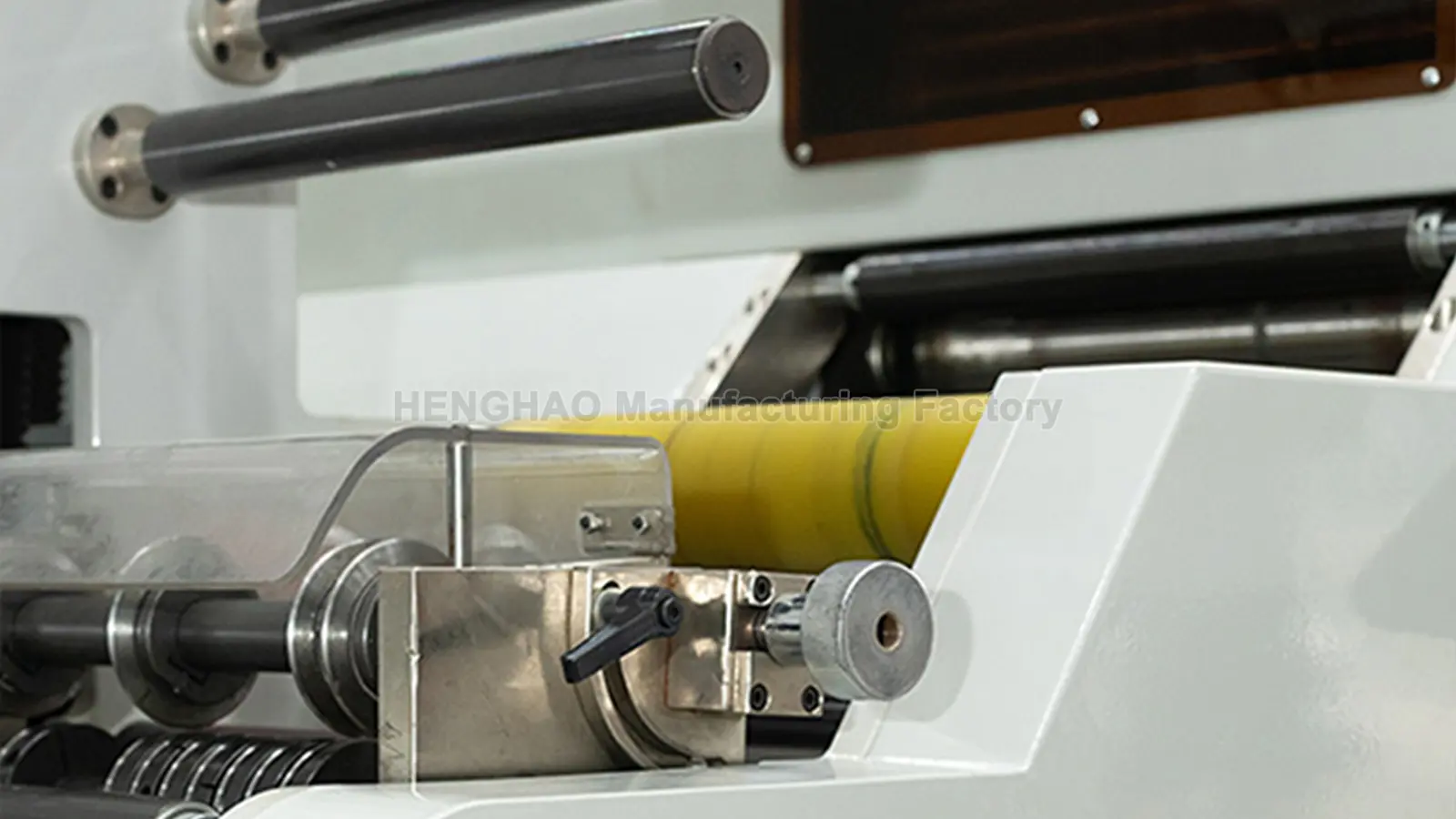 Machine de découpe rotative intermittente Roll to Roll HMQ-350JE Matériaux personnalisés