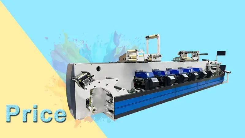 Facteurs de prix de la machine d'impression flexographique en ligne