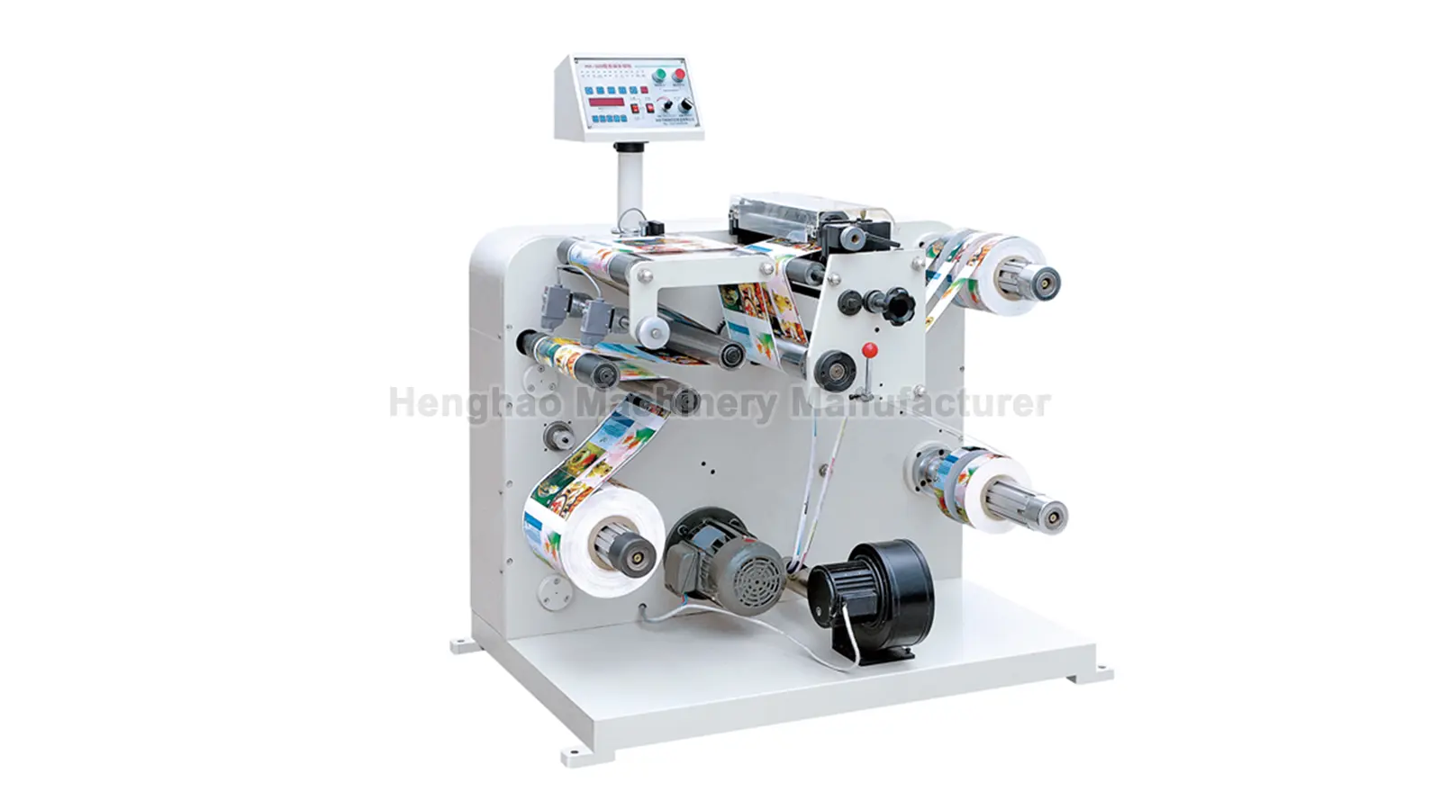 Machine de découpe d'étiquettes simples compactes (HFQ-320A)