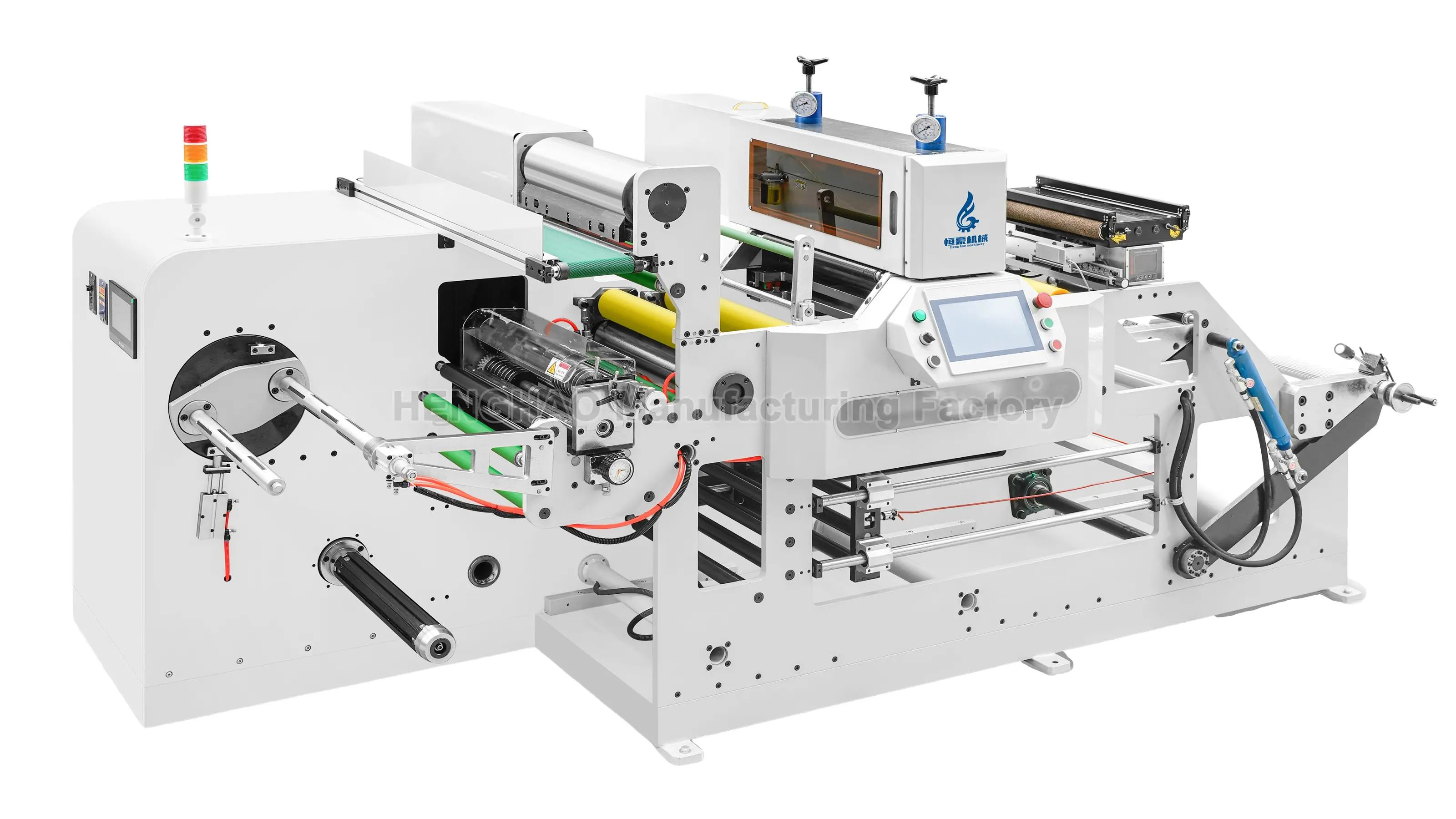 Machine de découpe rotative intermittente Roll to Roll HMQ-350JE