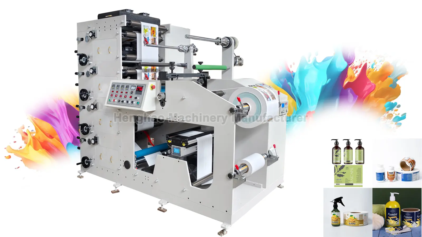 Machine d'impression d'étiquettes BOPP