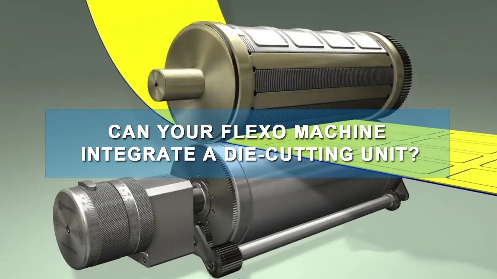Presse Flexographique avec Découpe Intégrée – Impression et Finition Étiquettes